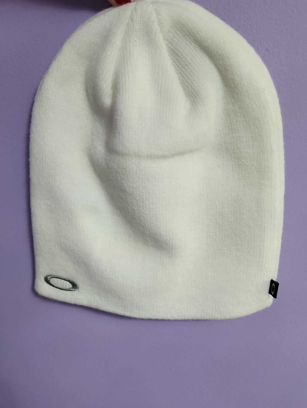 Oakley White Beanie